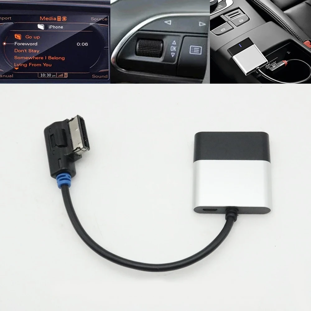 For Audi 2G 3G 2004-09 2010-20 Bluetooth-Compatible Car Media Interface AMI Music Receiver Symphony Concert Adapter Connector
For Audi 2G 3G 2004-09 2010-20 Bluetooth-Compatible Car Media Interface AMI Music Receiver Symphony Concert Adapter Connector