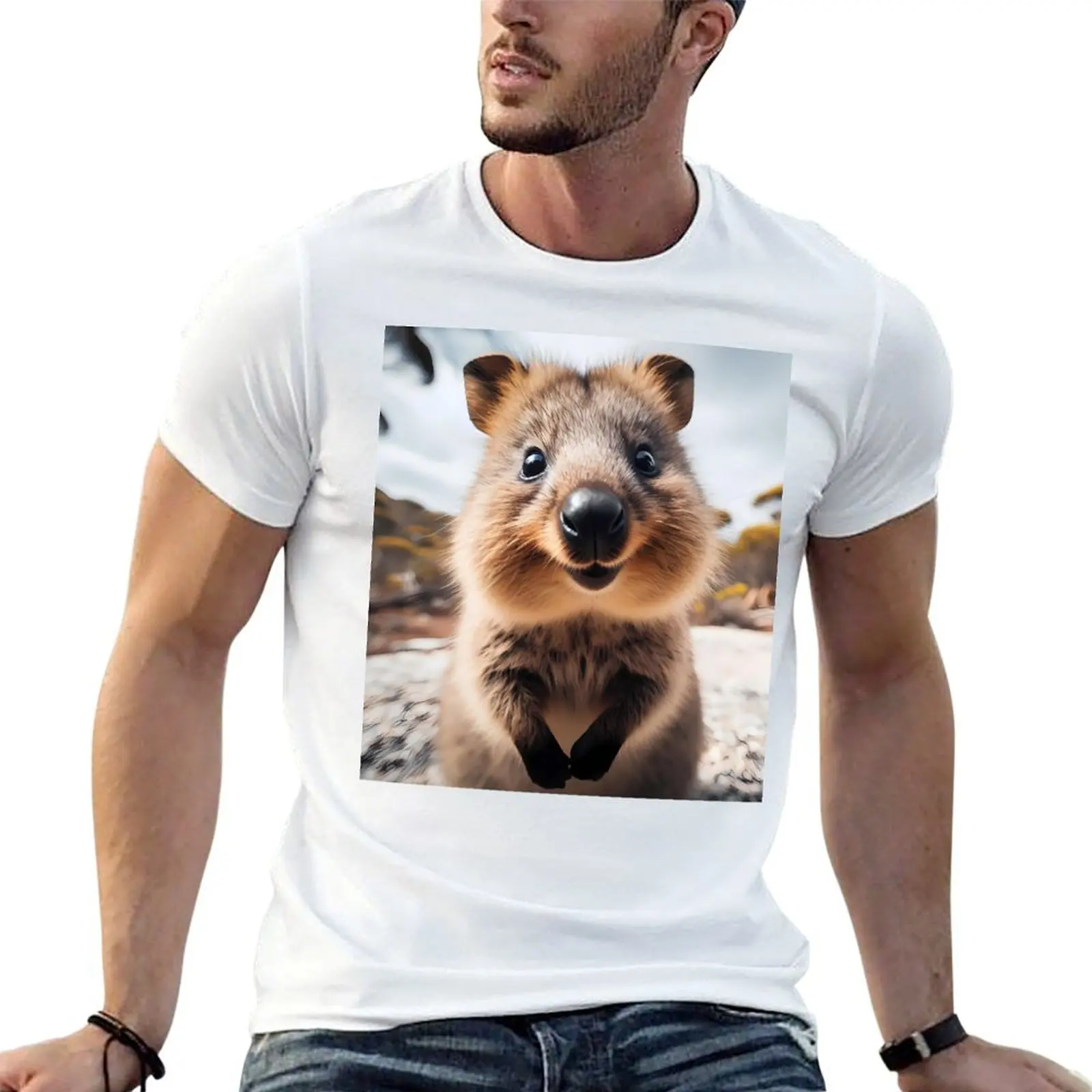 Quokka Art Quokka Lovers T-Shirt mens graphic t shirts t shirt men 100% cotton luxury brand cotton t shirt pack T-Shirt
Quokka Art Quokka Lovers T-Shirt mens graphic t shirts t shirt men 100% cotton luxury brand cotton t shirt pack T-Shirt