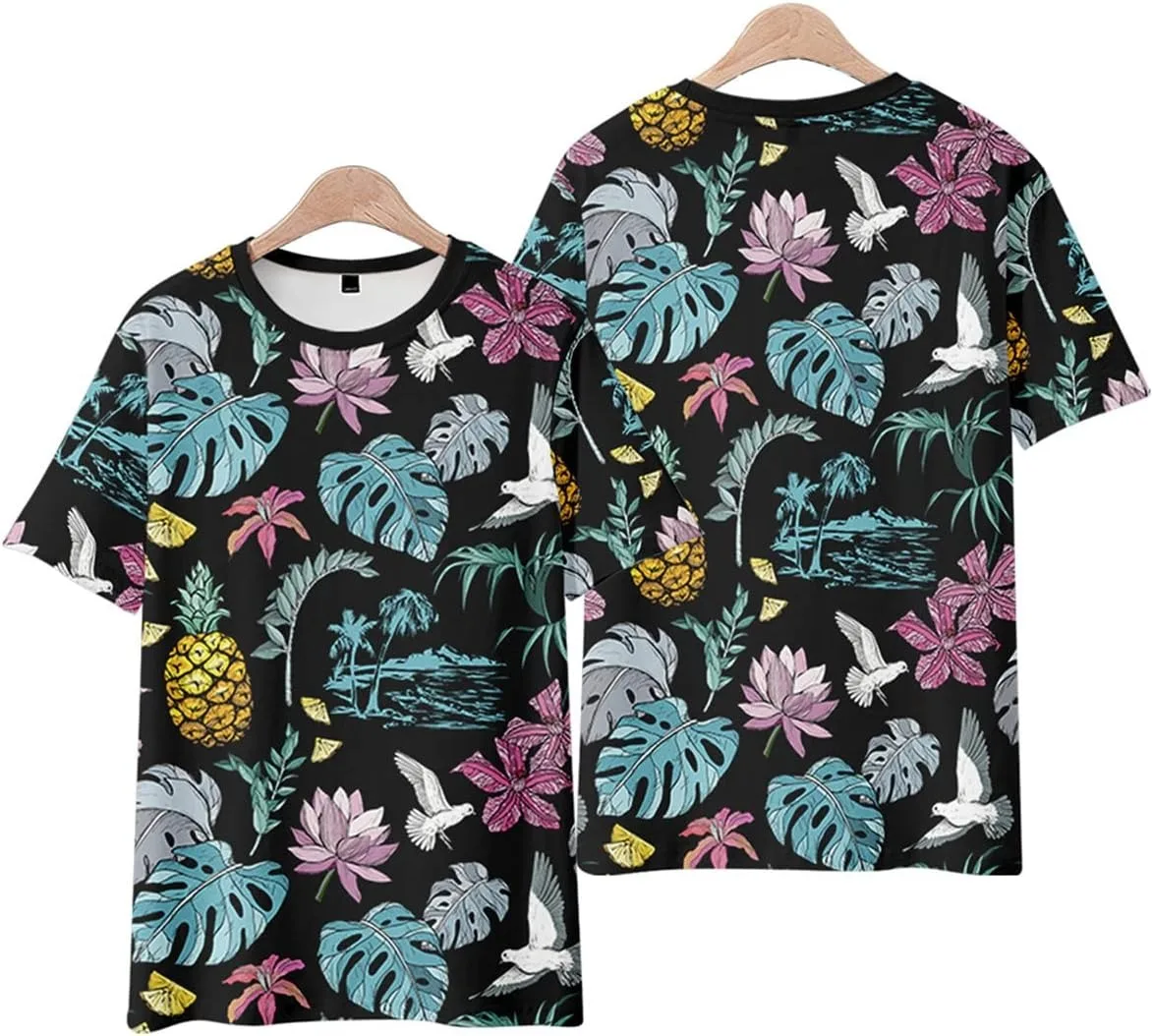 Unisex Verano Palmera 3D Impreso Hawaiano Camiseta Casual Manga Corta Cuello Redondo Camisetas
Unisex Verano Palmera 3D Impreso Hawaiano Camiseta Casual Manga Corta Cuello Redondo Camisetas