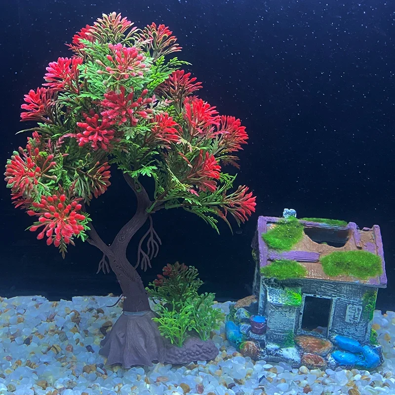 Fish Tank DIY Artificial Aquarium Decor Plants tree Ornament Aquatic Plant Grass Decoration Accessories 26cm/10.24inch Mini tank
Fish Tank DIY Artificial Aquarium Decor Plants tree Ornament Aquatic Plant Grass Decoration Accessories 26cm/10.24inch Mini tank
