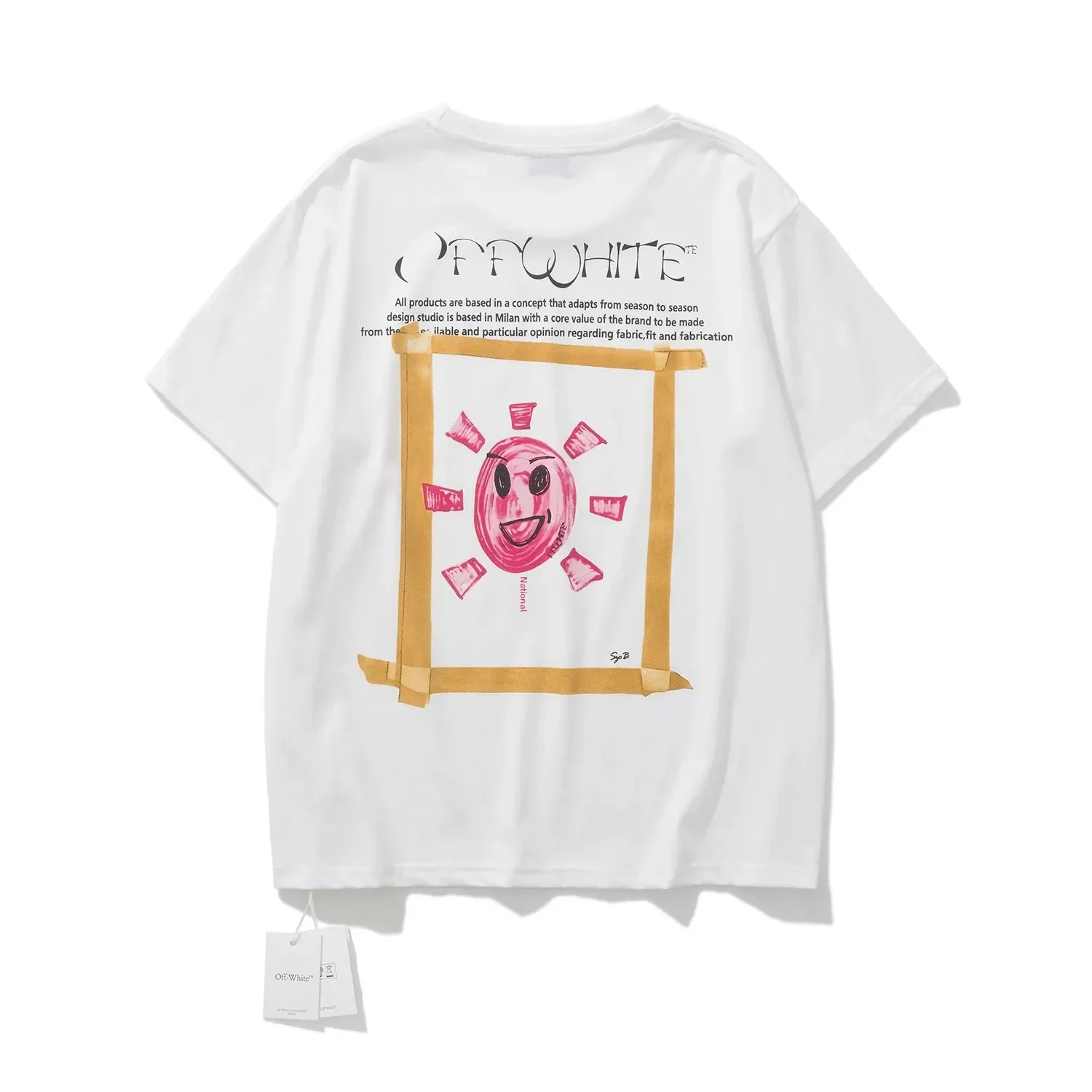 Pop 2025 Spring Summer New Cartoon Pattern Printing Short Sleeve T-Shirt For Men And Women Same Style Batched Delivery
Pop 2025 Spring Summer New Cartoon Pattern Printing Short Sleeve T-Shirt For Men And Women Same Style Batched Delivery