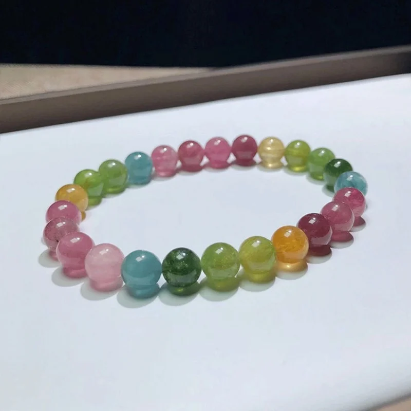 Jewelry Rainbow String Changing Candy Color Fashion Tourmaline Female Bracelet Factory Wholesale
Jewelry Rainbow String Changing Candy Color Fashion Tourmaline Female Bracelet Factory Wholesale