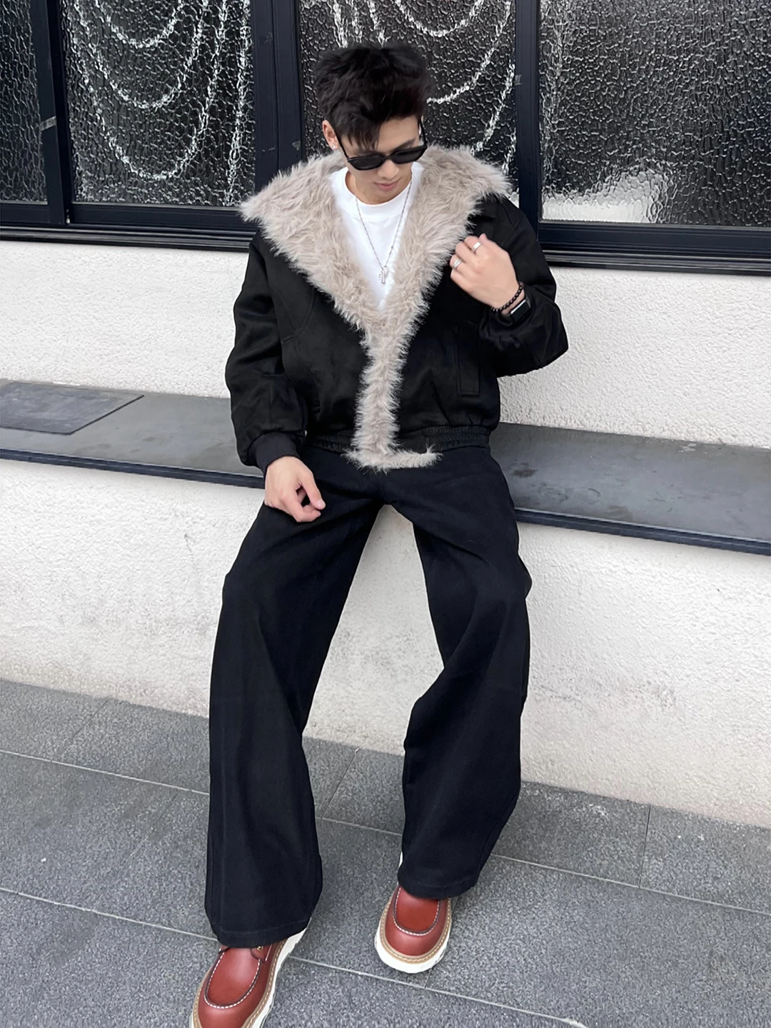 Bla Fur Collar Cotton Jaet Men's Winter Thiened Fce Lined Coat Cleanfit American Retro Cottonwear Stand Fit Long ...
Bla Fur Collar Cotton Jaet Men's Winter Thiened Fce Lined Coat Cleanfit American Retro Cottonwear Stand Fit Long ...