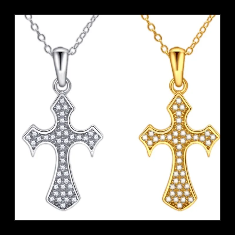 AliExpress Лидер продаж S925 стерлингового серебра тренд модный крест кулон французский обычный полный бриллиант женское ожерелье
AliExpress Лидер продаж S925 стерлингового серебра тренд модный крест кулон французский обычный полный бриллиант женское ожерелье