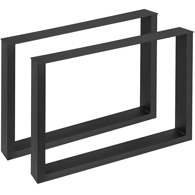 Square Metal Supports 28x35x3.1 Inch For Kitchen Dining Office, Heavy Duty Iron Box Section Industrial Country Style Black Paint Finish 2 Pack
Square Metal Supports 28x35x3.1 Inch For Kitchen Dining Office, Heavy Duty Iron Box Section Industrial Country Style Black Paint Finish 2 Pack