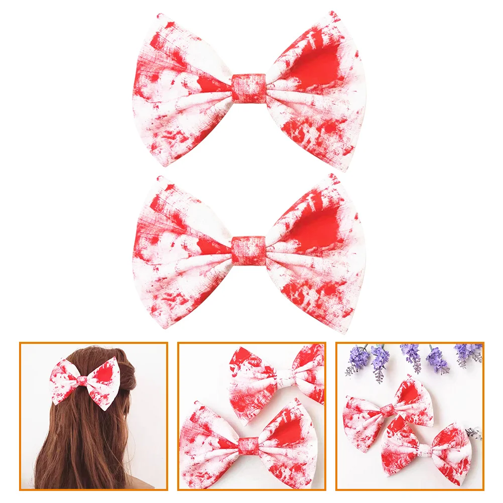 2pcs Bloody Printed Bow Hair Barrettes Halloween Bloody Prints Bow Hair Clip for Decor bloody bow hair clip
2pcs Bloody Printed Bow Hair Barrettes Halloween Bloody Prints Bow Hair Clip for Decor bloody bow hair clip