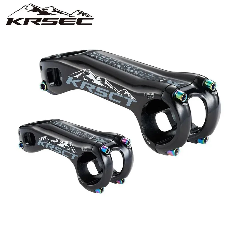 KRSCT MTB Bicycle Stem 3D Forged -20° Aluminum Alloy Stem 70/80/90/100mm for 31.8mm Handlebar AM FR DH Mountain Bike Parts
KRSCT MTB Bicycle Stem 3D Forged -20° Aluminum Alloy Stem 70/80/90/100mm for 31.8mm Handlebar AM FR DH Mountain Bike Parts
