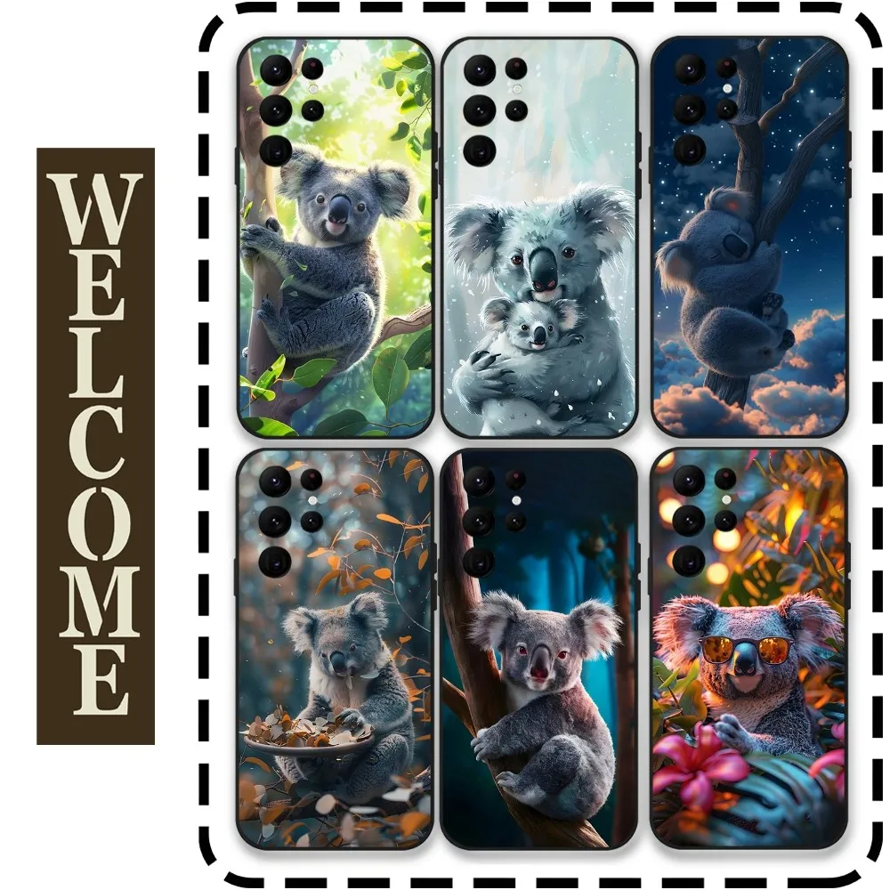 Cute Animal Koala Phone Case for Samsung Galaxy S24 Ultra S22 S23 Ultra S21 S20 5G Protective Silicone TPU Funda
Cute Animal Koala Phone Case for Samsung Galaxy S24 Ultra S22 S23 Ultra S21 S20 5G Protective Silicone TPU Funda