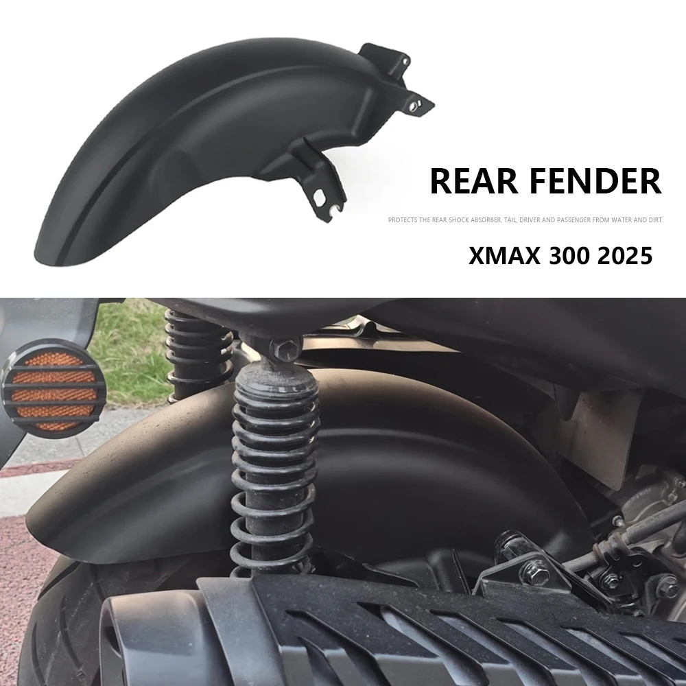 XMAX300 2025 Motorcycle Rear Fender Mudguard Wheel Fender Cover Hugger Splash Guard For YAMAHA X-MAX300 X-MAX 300 XMAX 300 2025 
XMAX300 2025 Motorcycle Rear Fender Mudguard Wheel Fender Cover Hugger Splash Guard For YAMAHA X-MAX300 X-MAX 300 XMAX 300 2025