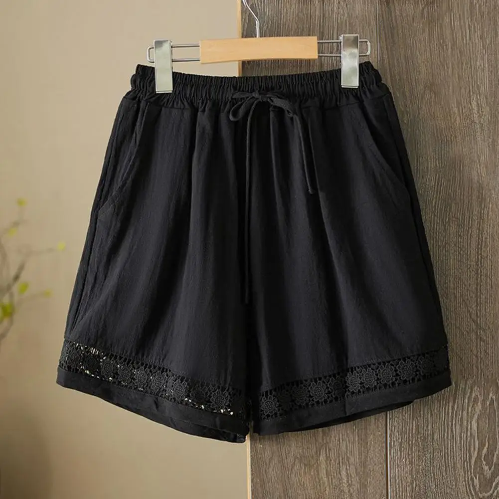 Lightweight Summer Shorts Boho Summer Shorts with Elastic Waist Floral Lace Detail for Women Loose Fit High-waisted Wide-leg
Lightweight Summer Shorts Boho Summer Shorts with Elastic Waist Floral Lace Detail for Women Loose Fit High-waisted Wide-leg