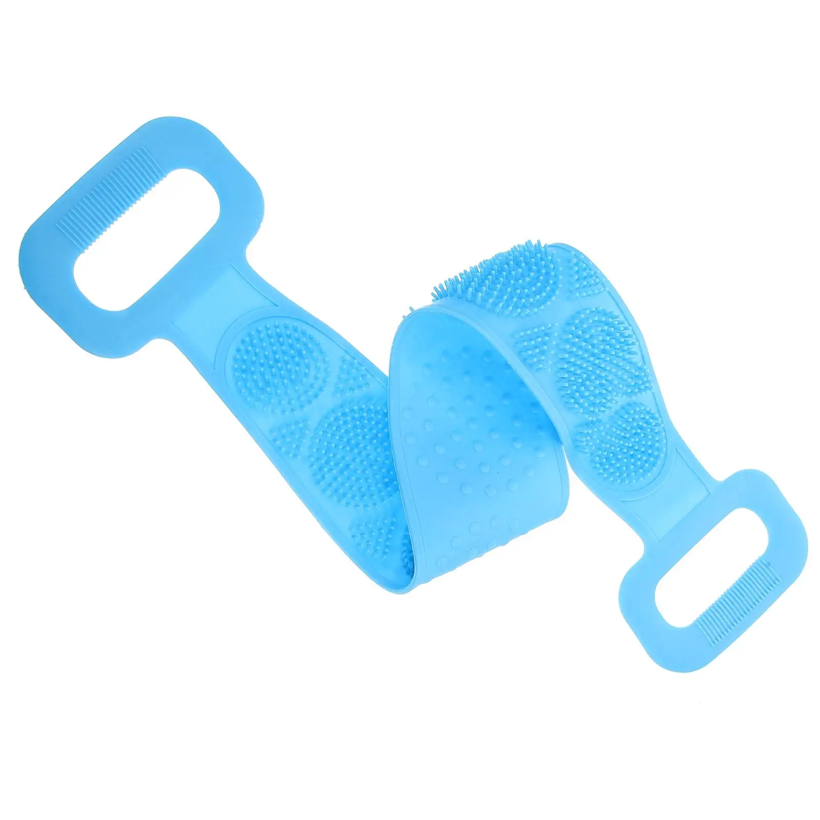Silicone Bath Dual Side Shower Belt Dual Side Shower Massager 84x13cm Blue Back Scrubber Spa Massage Body Cleaning Feet
Silicone Bath Dual Side Shower Belt Dual Side Shower Massager 84x13cm Blue Back Scrubber Spa Massage Body Cleaning Feet