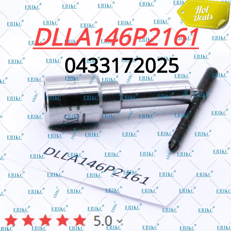 ERIKC Форсунка с общей топливной магистралью DLLA146P2161 (0 433 172 025), автоматический топливный распылитель DLLA 146 P2161 (0433172025) для 0445120199
ERIKC Форсунка с общей топливной магистралью DLLA146P2161 (0 433 172 025), автоматический топливный распылитель DLLA 146 P2161 (0433172025) для 0445120199