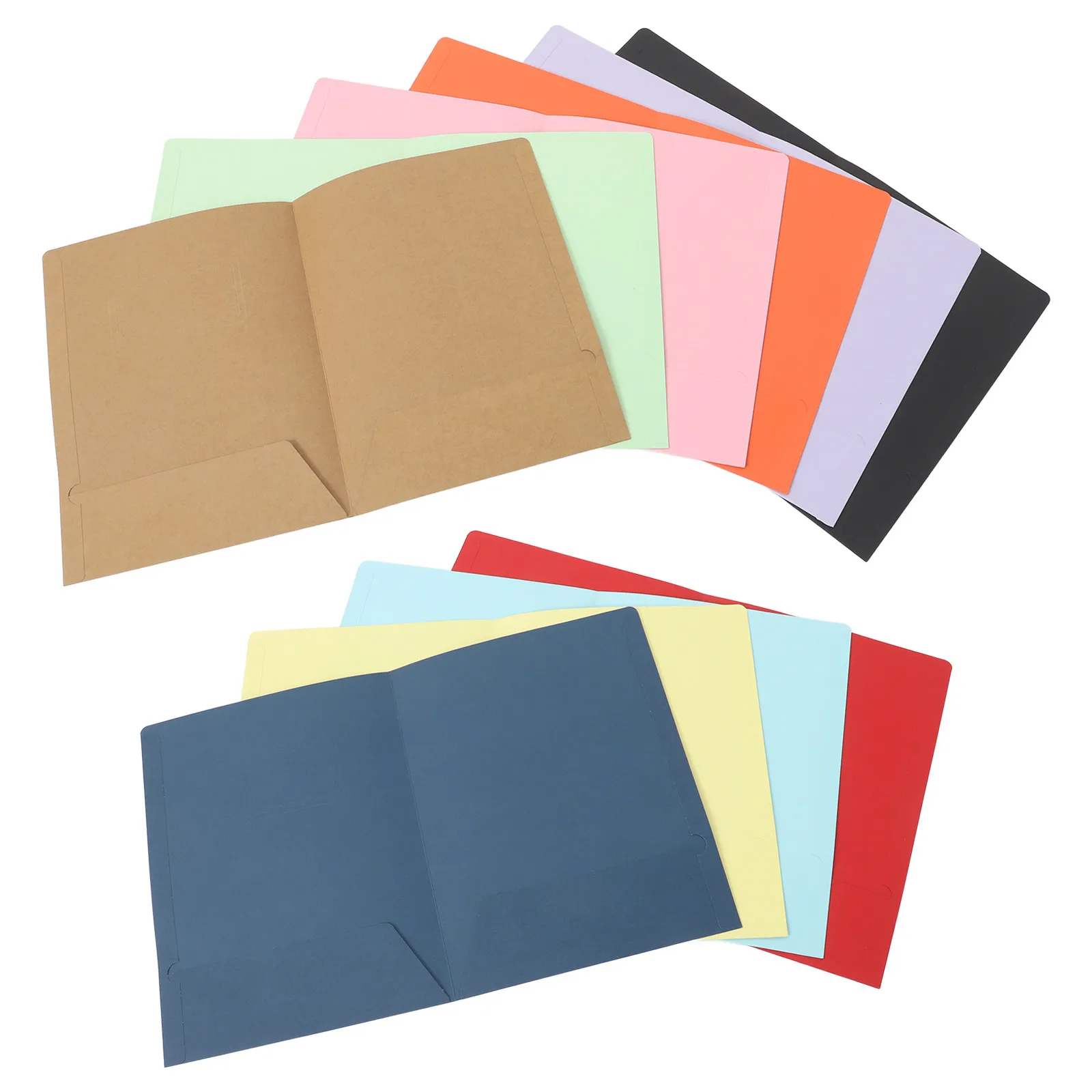 10Pcs Reinforced Paper File Folder with Dual Pockets for A4 Documents Contract Organization Office School Home Use Document File
10Pcs Reinforced Paper File Folder with Dual Pockets for A4 Documents Contract Organization Office School Home Use Document File