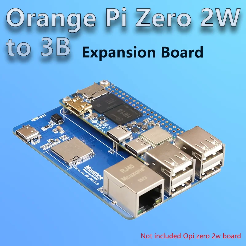 New Orange Pi Zero to 3B form Expansion board USB HUB EX Board Mith 100MB Single Network Port
New Orange Pi Zero to 3B form Expansion board USB HUB EX Board Mith 100MB Single Network Port