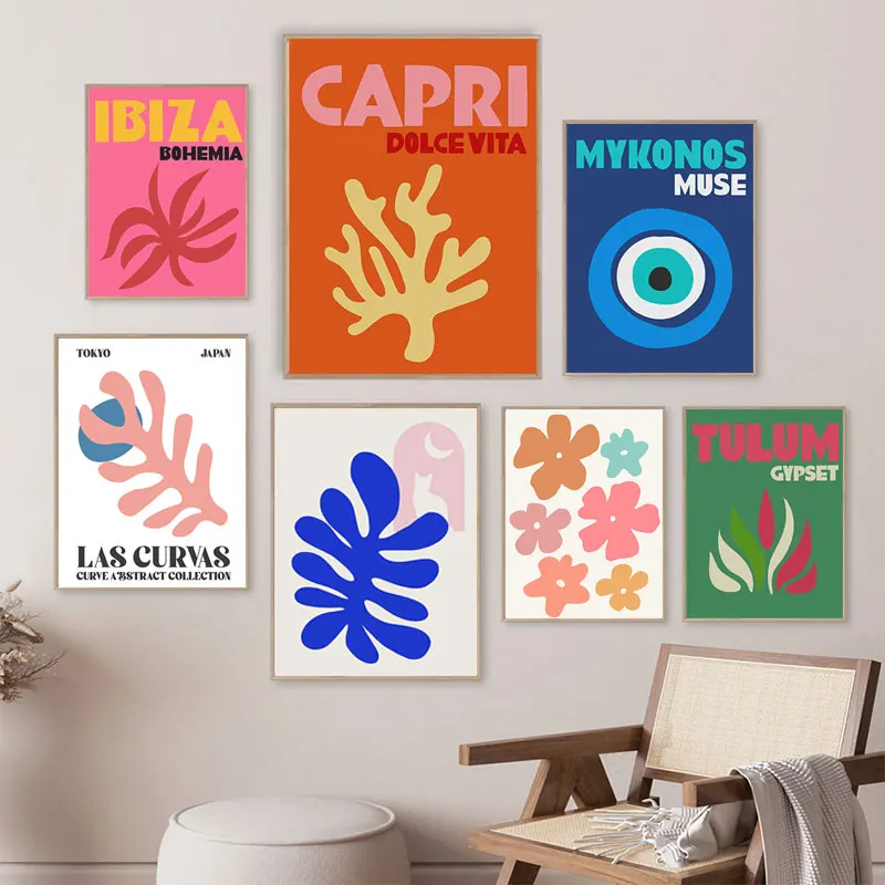 Ibiza Mykonos Muse Eye Tulum Coral Flower Wall Art Canvas Painting Nordic Posters And Prints Wall Pictures For Living Room Decor
Ibiza Mykonos Muse Eye Tulum Coral Flower Wall Art Canvas Painting Nordic Posters And Prints Wall Pictures For Living Room Decor