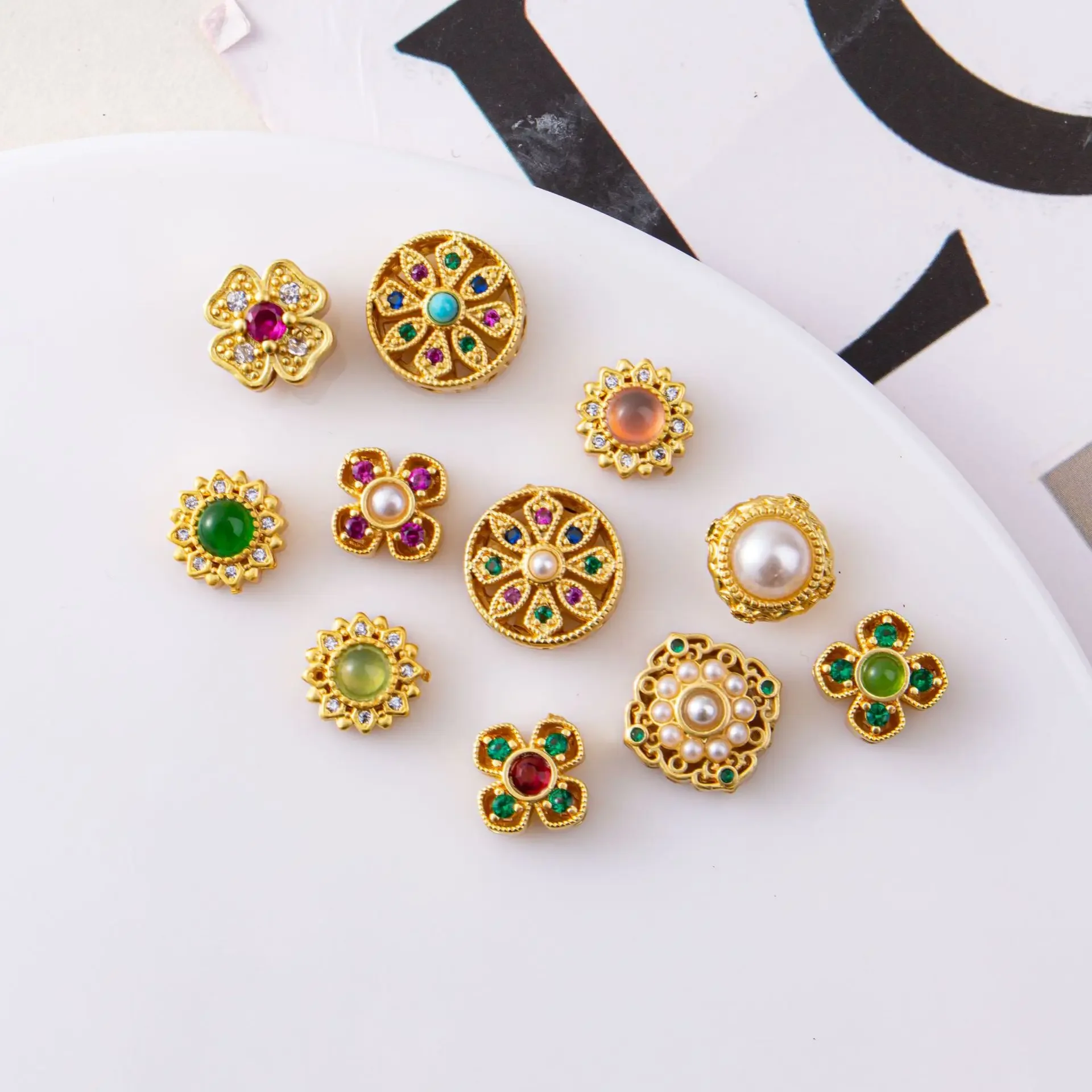 1 Piece Jewelry Making Supplies Spacer Beads Jewelry Making Charms Wholesale Beading DIY Bracelet Necklace Making Accessories
1 Piece Jewelry Making Supplies Spacer Beads Jewelry Making Charms Wholesale Beading DIY Bracelet Necklace Making Accessories