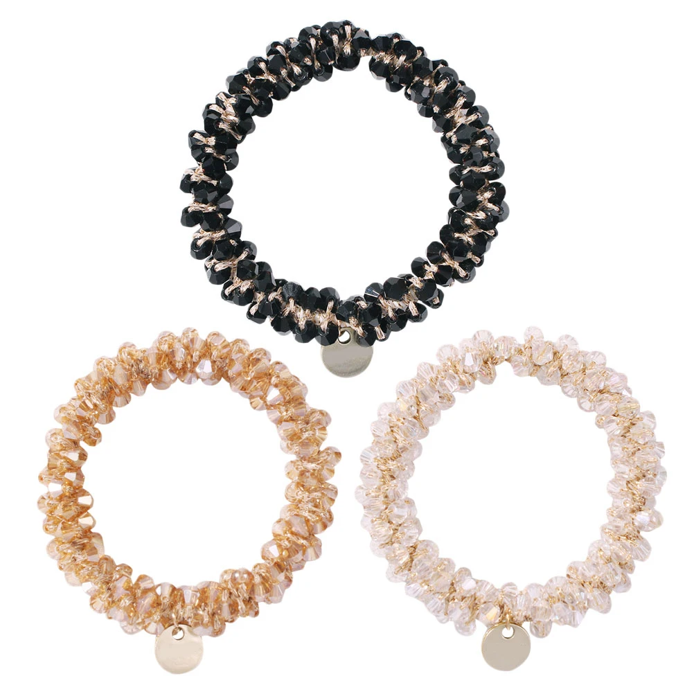 3pcs Fashion Hair Ties Imitation Pearl Beads High Elastic Ponytail Holders For Women Daily Wear Hair Ring Accessory
3pcs Fashion Hair Ties Imitation Pearl Beads High Elastic Ponytail Holders For Women Daily Wear Hair Ring Accessory