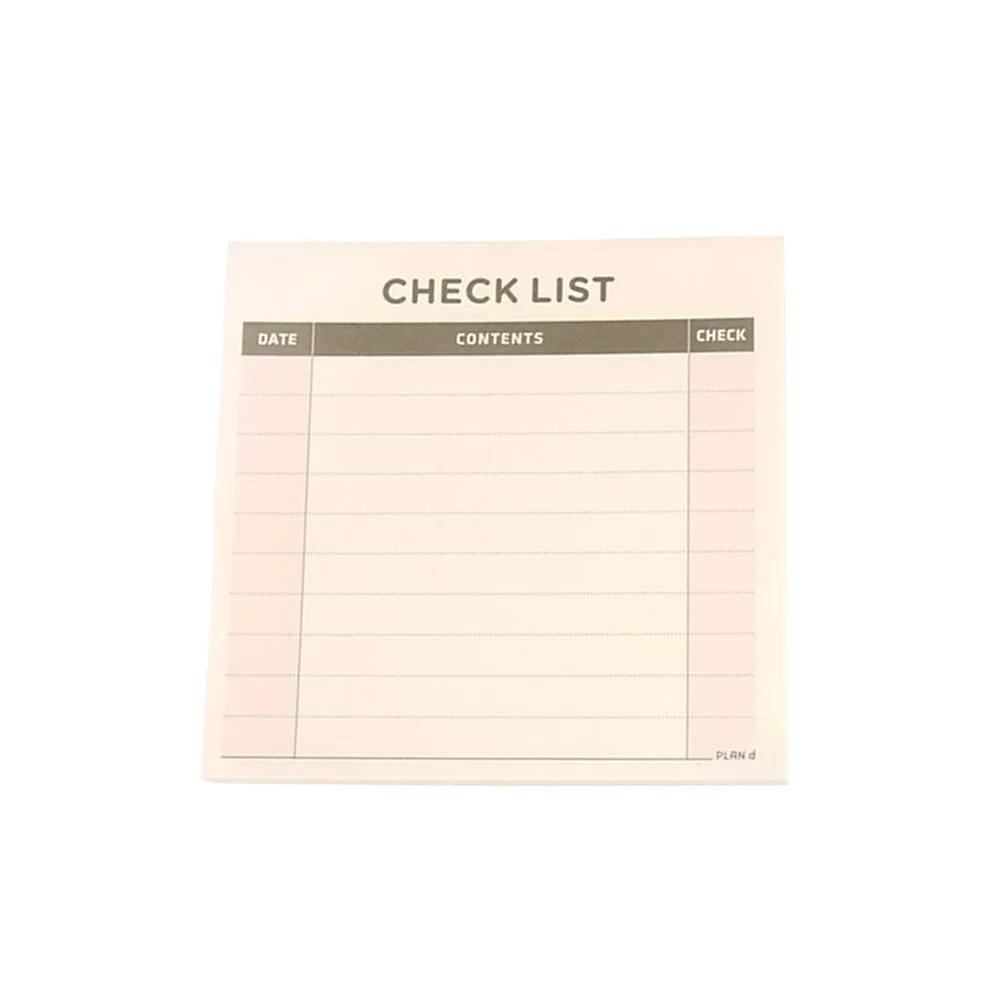 60 Sheets Memo Pad Schedule Plan Notebook Notepad Bookmark for School Office Supplies (To-do List) memo notepad
60 Sheets Memo Pad Schedule Plan Notebook Notepad Bookmark for School Office Supplies (To-do List) memo notepad