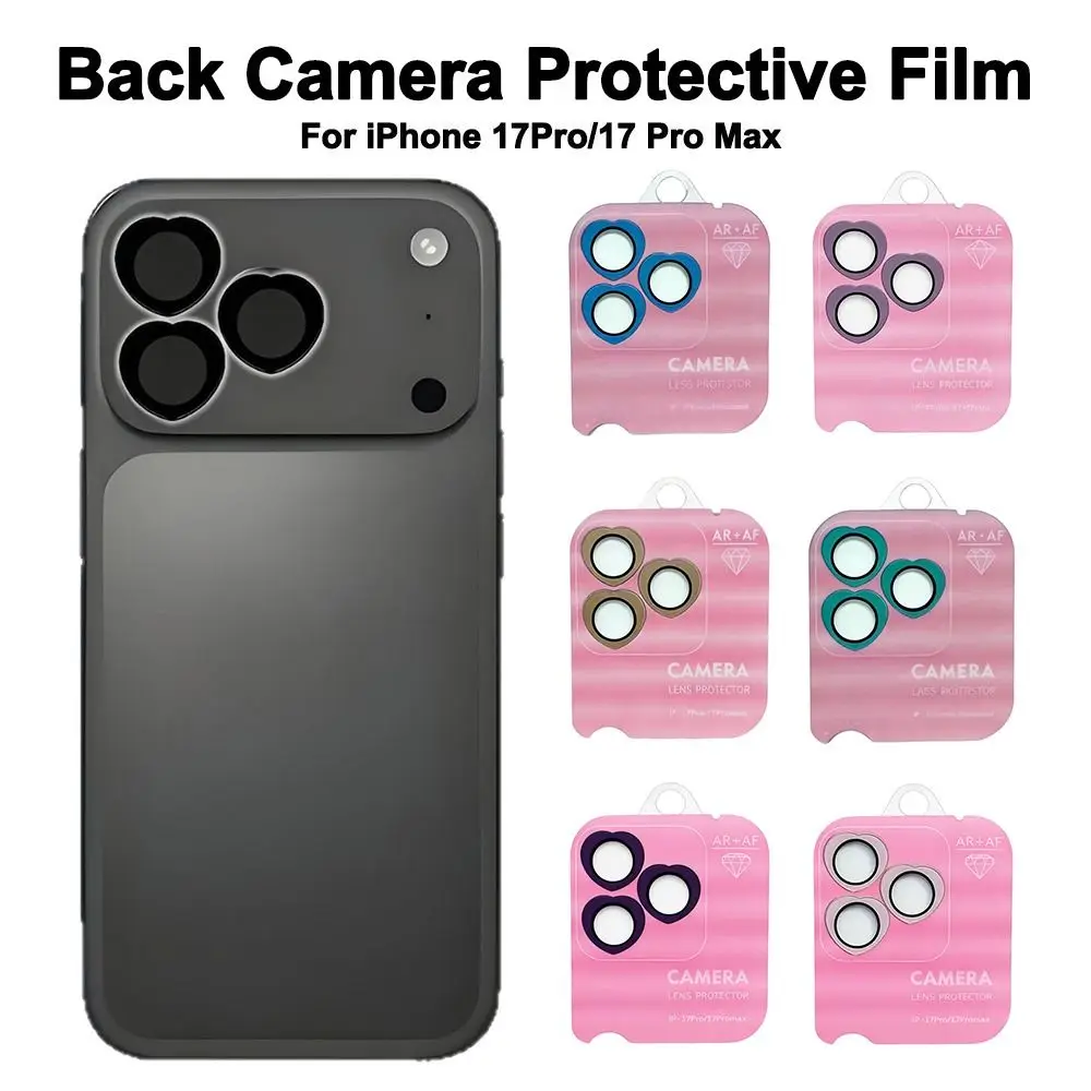HD Tempered Glass Lens Protective Film Anti-scratch Lens Protector Back Camera Protective Film for Iphone 17ProMax/17Pro
HD Tempered Glass Lens Protective Film Anti-scratch Lens Protector Back Camera Protective Film for Iphone 17ProMax/17Pro