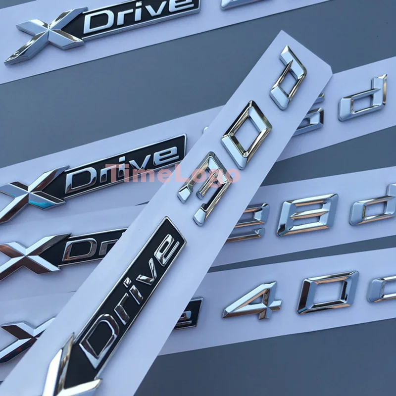 1PC XDrive 18d 20d 28d 30d 35d 40d 48d 50d for BMW X1 X3 X4 X5 X6 X7 Car Fender Emblem Badge Trunk Sticker
1PC XDrive 18d 20d 28d 30d 35d 40d 48d 50d for BMW X1 X3 X4 X5 X6 X7 Car Fender Emblem Badge Trunk Sticker