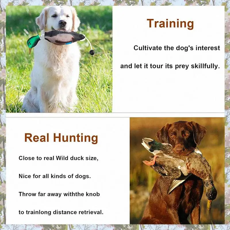 X18A-2X Duck Dummy Bumper Mimics Dead Duck Bumper Toy For Training Puppies Or Adult Hunting Dogs 
X18A-2X Duck Dummy Bumper Mimics Dead Duck Bumper Toy For Training Puppies Or Adult Hunting Dogs