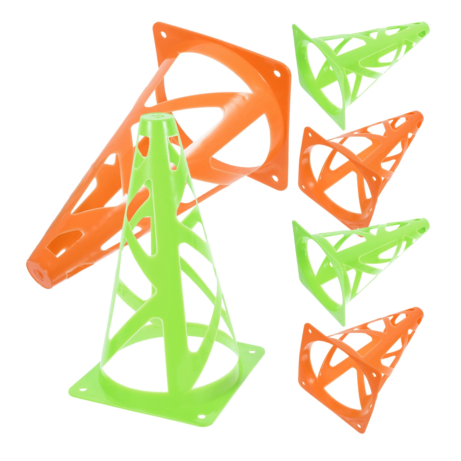 6 Pcs Training Cones Football Equipment Toy Small for Sports Plastic Traffic Pp Soccer
6 Pcs Training Cones Football Equipment Toy Small for Sports Plastic Traffic Pp Soccer