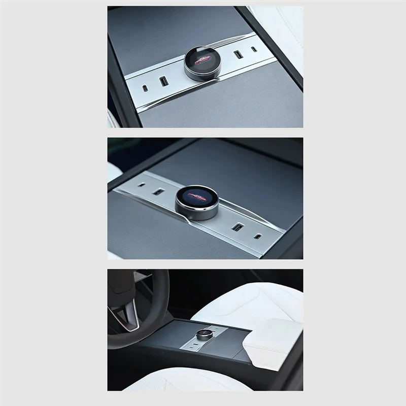 XB-For Tesla Model 3 Highland Car LCD Gear Shift Button Control Docking Station USB Type-C Port 2 In 1 Shift Knob & Charge Parts 
XB-For Tesla Model 3 Highland Car LCD Gear Shift Button Control Docking Station USB Type-C Port 2 In 1 Shift Knob & Charge Parts