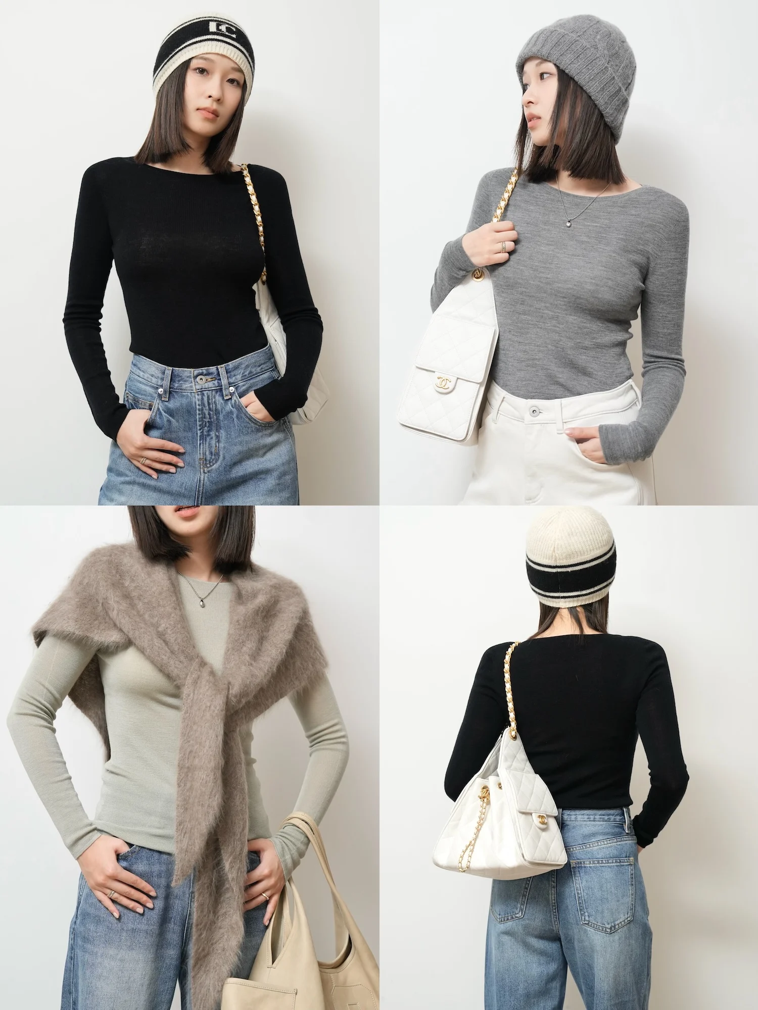 Viyoung Yangzi шерстяная одноплечевая основа irt 60-одинарная прецизионная пряжа пряжи облегающий вязаный свитер для женщин
Viyoung Yangzi шерстяная одноплечевая основа irt 60-одинарная прецизионная пряжа пряжи облегающий вязаный свитер для женщин