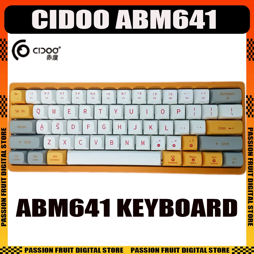 CIDOO ABM641 Двухрежимная RGB Алюминий Thallium 60% Механическая игровая клавиатура с малой покрытием TYPE-C Bluetooth 5.0 Настроить ПК Подарки
CIDOO ABM641 Двухрежимная RGB Алюминий Thallium 60% Механическая игровая клавиатура с малой покрытием TYPE-C Bluetooth 5.0 Настроить ПК Подарки