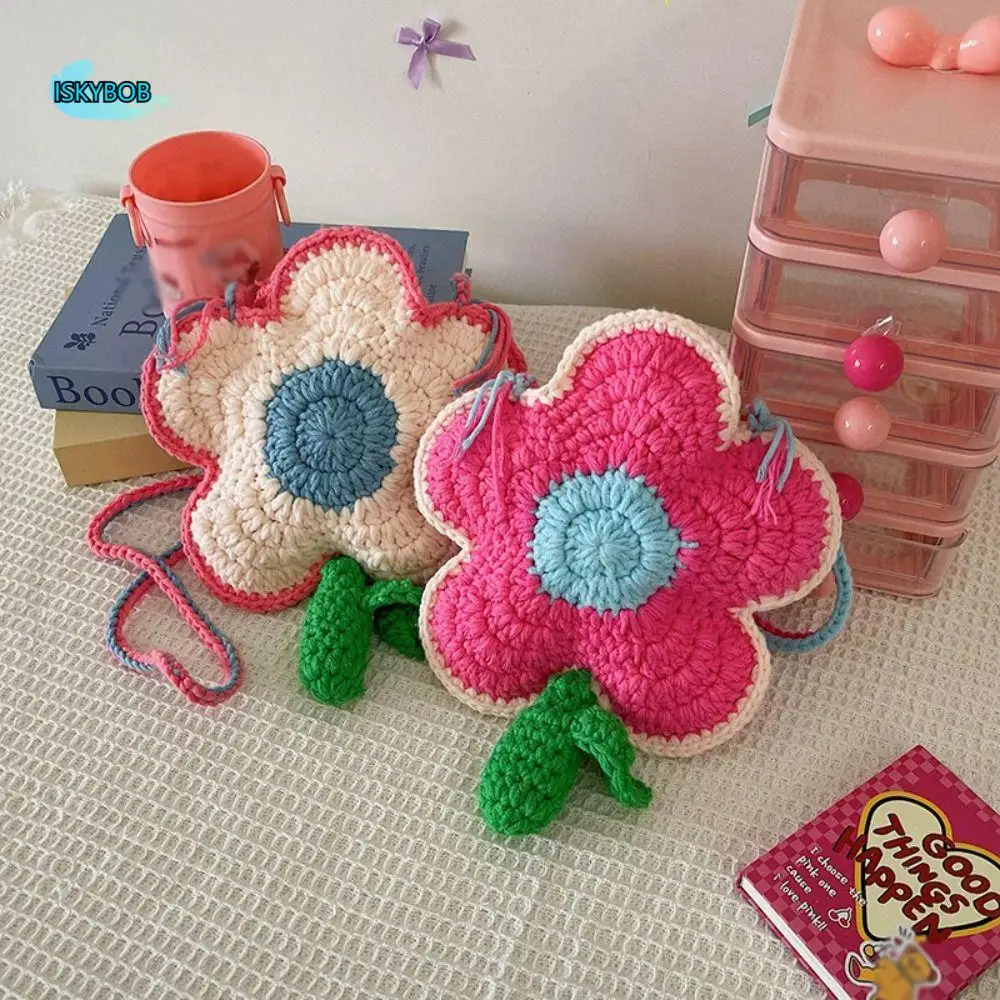 Bohemian Cotton Crochet Weave Bag Hollow Out Cotton Rope Flower Shoulder Bag Large Capacity Storage Bag Knitted Crossbody Bag
Bohemian Cotton Crochet Weave Bag Hollow Out Cotton Rope Flower Shoulder Bag Large Capacity Storage Bag Knitted Crossbody Bag