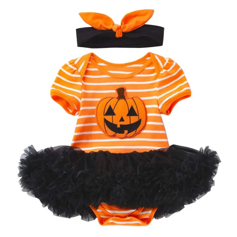 Baby Pumpkin Costume Newborn Orange Scary Ghost Puffy Dress +Headband 1st Halloween Outfits for Baby Girl Skull Clothes 3 6 12M
Baby Pumpkin Costume Newborn Orange Scary Ghost Puffy Dress +Headband 1st Halloween Outfits for Baby Girl Skull Clothes 3 6 12M