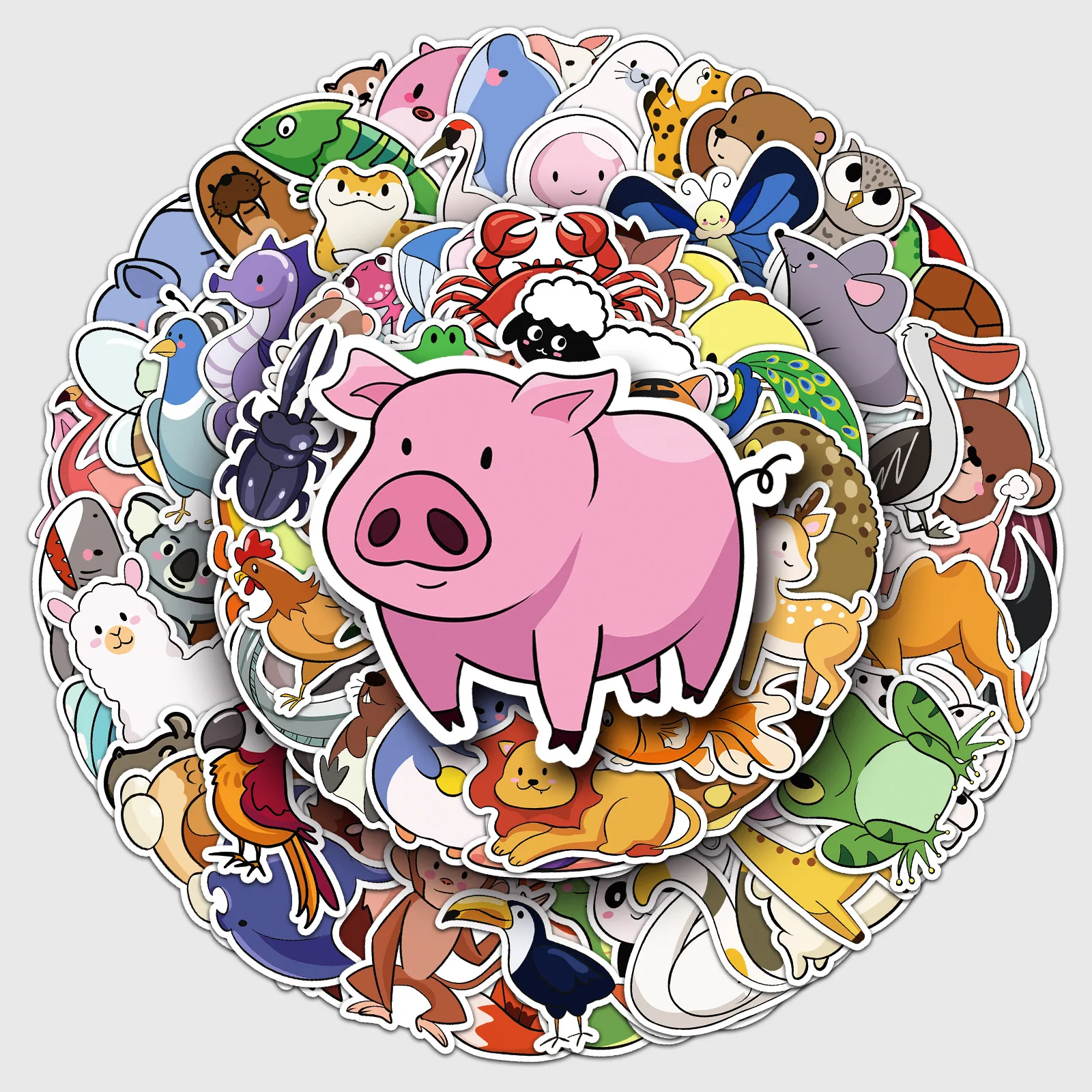 100 simple drawing animal cartoon stickers cute original hand drawn decoration water cup phone case computer DIY stickers
100 simple drawing animal cartoon stickers cute original hand drawn decoration water cup phone case computer DIY stickers