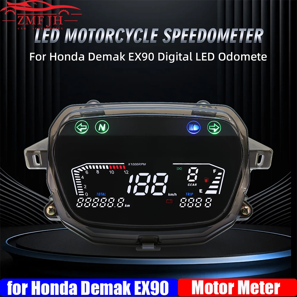 for Honda Demak EX90 Dream C100 C100N AVATE DY90 Traxx Star 50 2004-2009 DGITAL Motorcycle Instrument Dashboard Speedometer
for Honda Demak EX90 Dream C100 C100N AVATE DY90 Traxx Star 50 2004-2009 DGITAL Motorcycle Instrument Dashboard Speedometer