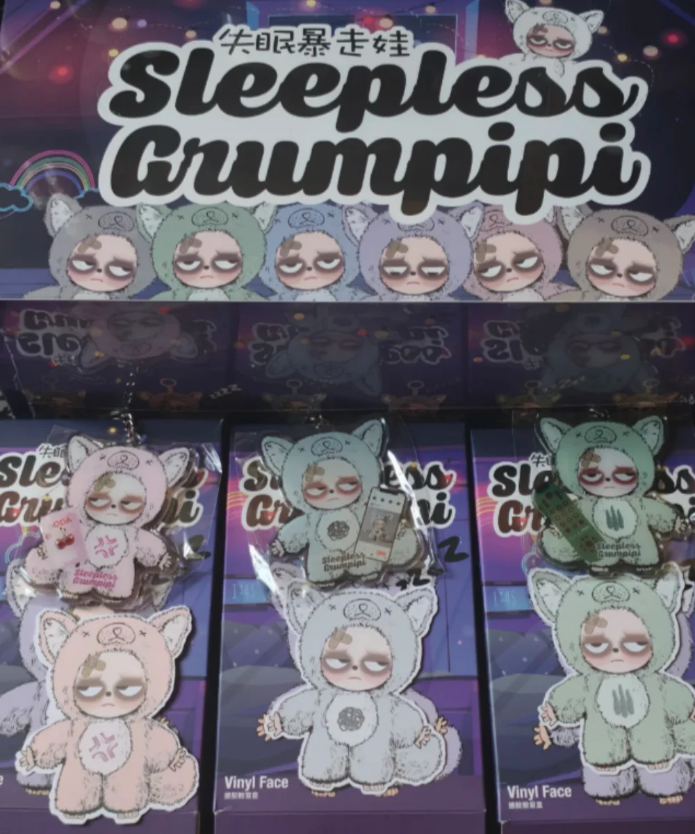 Sleepy Grumpipi Series виниловая кукла с лицом слепая коробка Macaron цветная сумка с подвеской модная коллекционная модель игрушка в подарок для коллекционеров игрушек 
Sleepy Grumpipi Series виниловая кукла с лицом слепая коробка Macaron цветная сумка с подвеской модная коллекционная модель игрушка в подарок для коллекционеров игрушек