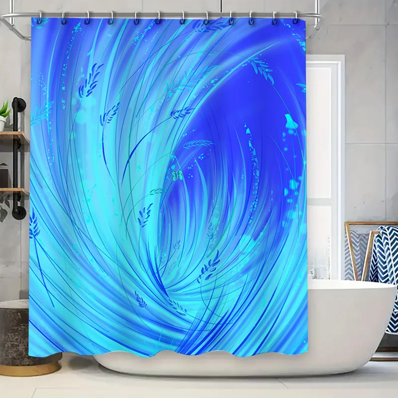 Modern Bathroom Decor: Pink Bubble Print Shower Curtain with Rod Pocket for Bath Room Decoration 
Modern Bathroom Decor: Pink Bubble Print Shower Curtain with Rod Pocket for Bath Room Decoration