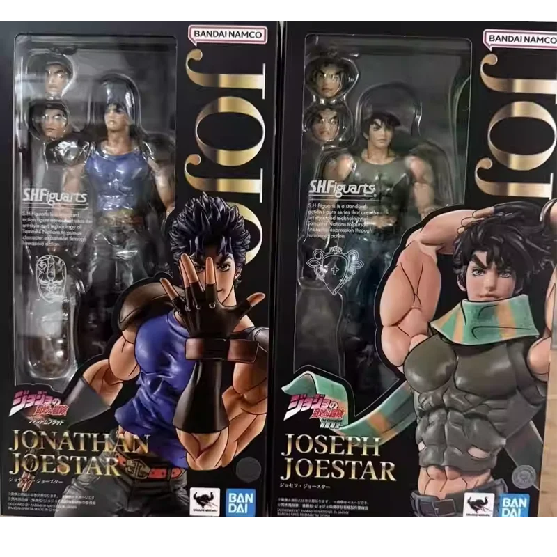 Bandai Namco SHFiguarts JoJo's Bizarre Adventure Jonathan Joestar Joseph Joestar Posable Action Figure Collectible Anime Model
Bandai Namco SHFiguarts JoJo's Bizarre Adventure Jonathan Joestar Joseph Joestar Posable Action Figure Collectible Anime Model