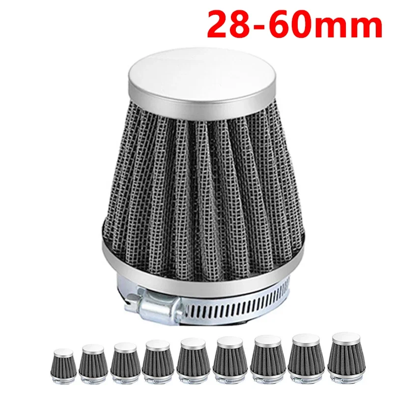 Motorcycle Air Filter 28mm-60mm Universal Moto ATV Pit Dirt Bike High flow Sports Intake Filter for Honda Kawasaki Yamaha 50mm
Motorcycle Air Filter 28mm-60mm Universal Moto ATV Pit Dirt Bike High flow Sports Intake Filter for Honda Kawasaki Yamaha 50mm