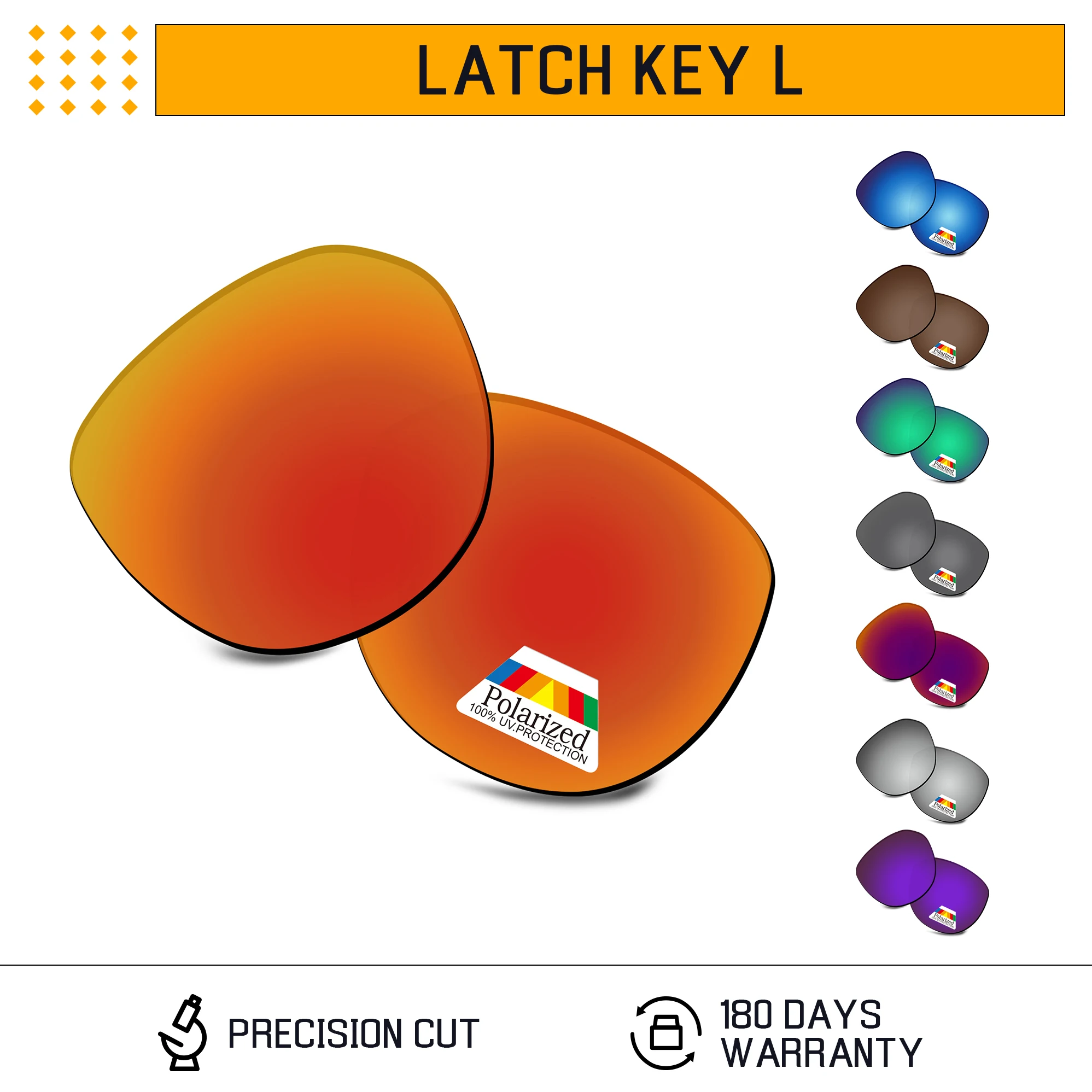 Rarayvix Polarized Replacement Lenses UV400 Protective for Oakley Latch Key L OO9394-55mm Sunglasses
Rarayvix Polarized Replacement Lenses UV400 Protective for Oakley Latch Key L OO9394-55mm Sunglasses