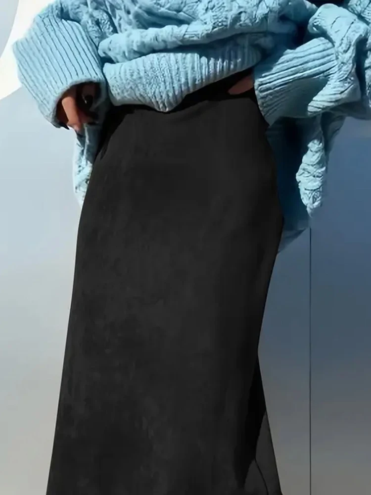 Женская весенняя модная тонкая юбка с высокой талией и бедрами, осенняя мода, сексуальные длинные юбки трапециевидной формы, винтажная одежда, однотонная замшевая юбка с кисточками
Женская весенняя модная тонкая юбка с высокой талией и бедрами, осенняя мода, сексуальные длинные юбки трапециевидной формы, винтажная одежда, однотонная замшевая юбка с кисточками