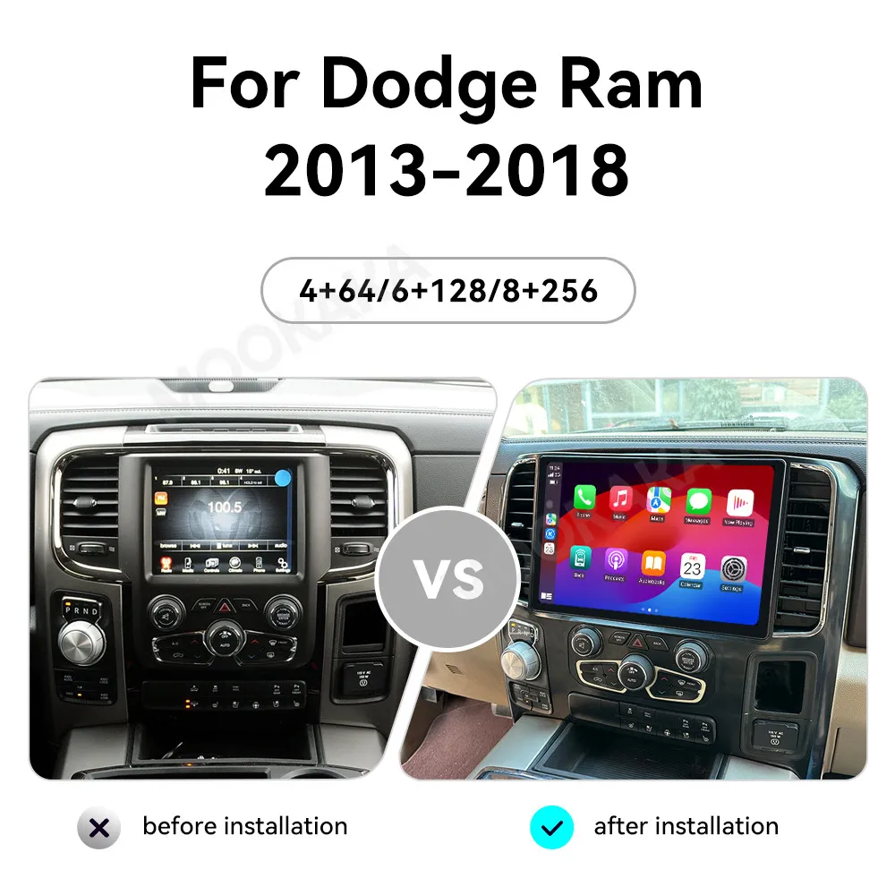 Multimedia Unit Android 13 Car Radio For Dodge Ram 1500 2013~2018 Multimedia Player Stereo Head Unit GPS Navigation Carplay Auto
Multimedia Unit Android 13 Car Radio For Dodge Ram 1500 2013~2018 Multimedia Player Stereo Head Unit GPS Navigation Carplay Auto