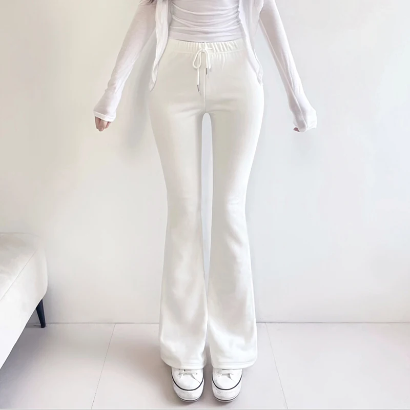 Женские брюки Dongdaemun Commute Sle Slim Fit с высокой талией и расклешенными штанинами, повседневные, из полиэфирного трикотажа, длинные
Женские брюки Dongdaemun Commute Sle Slim Fit с высокой талией и расклешенными штанинами, повседневные, из полиэфирного трикотажа, длинные