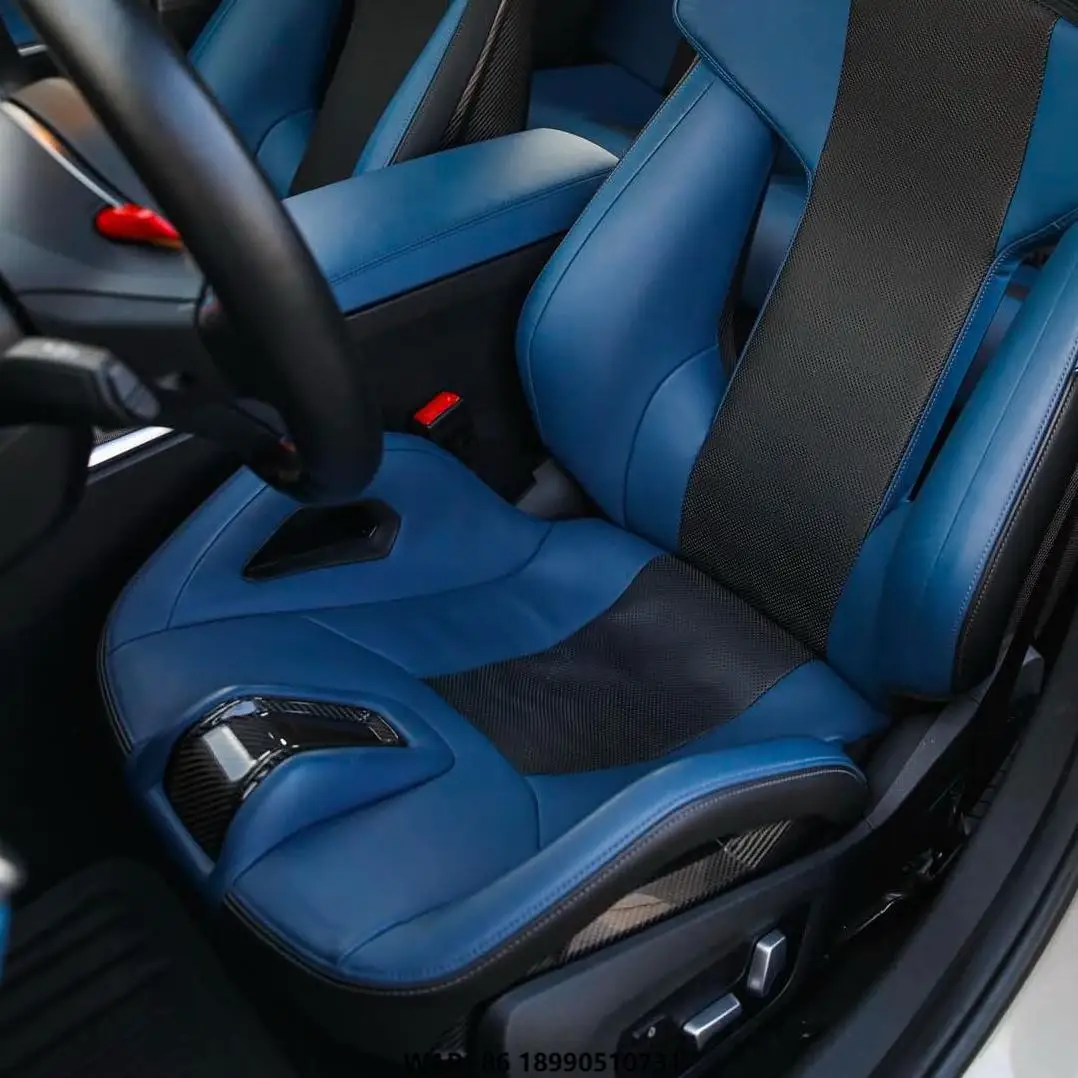 DOS Car Interior Seat Leather Protector Cover for G87 M2 G80 G81 M3 G82 G83 M4 F90 M5 F92 M8 M Carbon Bucket
DOS Car Interior Seat Leather Protector Cover for G87 M2 G80 G81 M3 G82 G83 M4 F90 M5 F92 M8 M Carbon Bucket