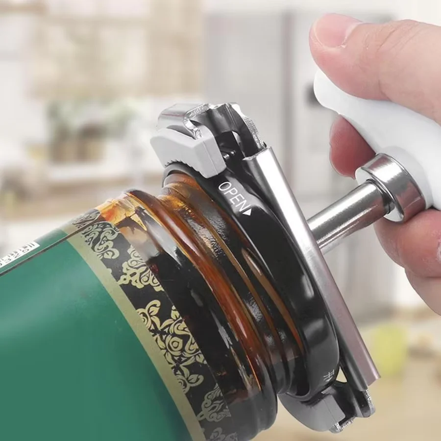 Регулируемая многофункциональная открывалка для бутылок, открывалка для бутылок из нержавеющей стали, открывалка для консервных банок, кухонный экономичный гаджет 
Регулируемая многофункциональная открывалка для бутылок, открывалка для бутылок из нержавеющей стали, открывалка для консервных банок, кухонный экономичный гаджет