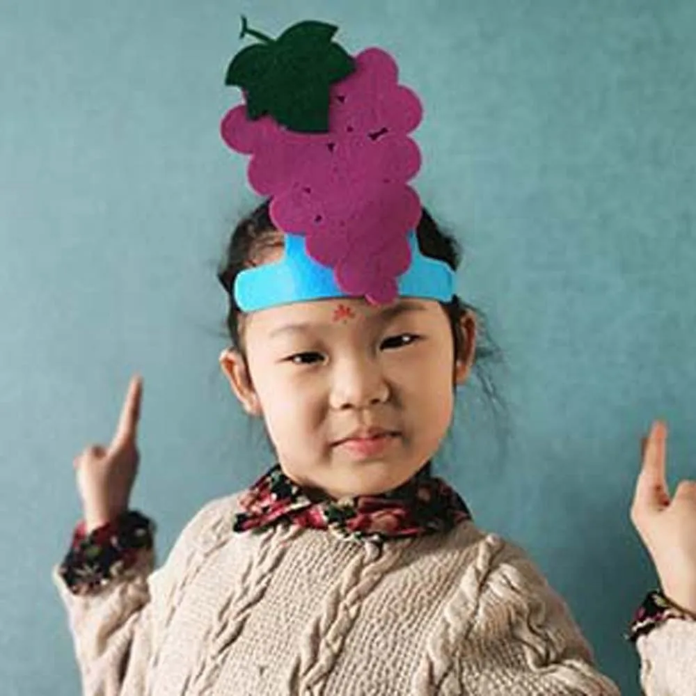 Cloth Cartoon Fruit Headband Elastic Watermelon Creative Headdress for Kids Funny Personalized Kindergarten Performance Headwear
Cloth Cartoon Fruit Headband Elastic Watermelon Creative Headdress for Kids Funny Personalized Kindergarten Performance Headwear