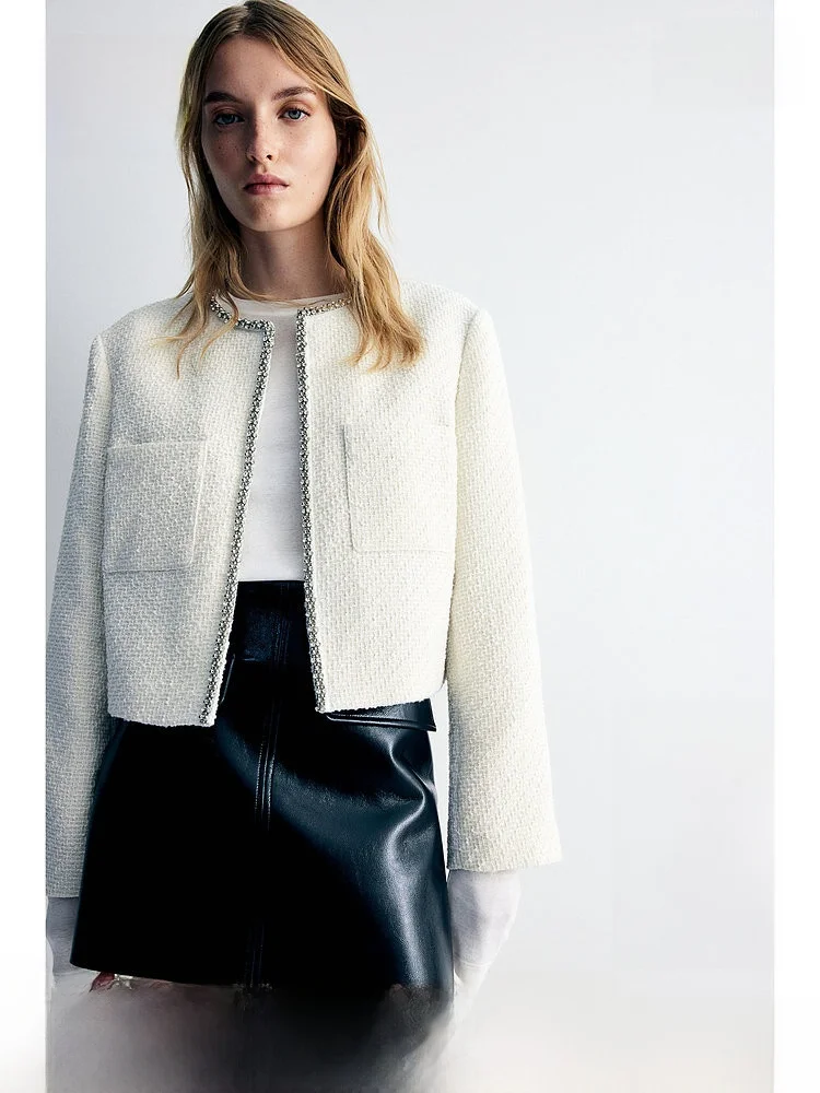 H&M Women's Winter Faux Fur Jaet Diamond Decorated Ring 2799 Polyester Cotton Blend ort Outerwear
H&M Women's Winter Faux Fur Jaet Diamond Decorated Ring 2799 Polyester Cotton Blend ort Outerwear