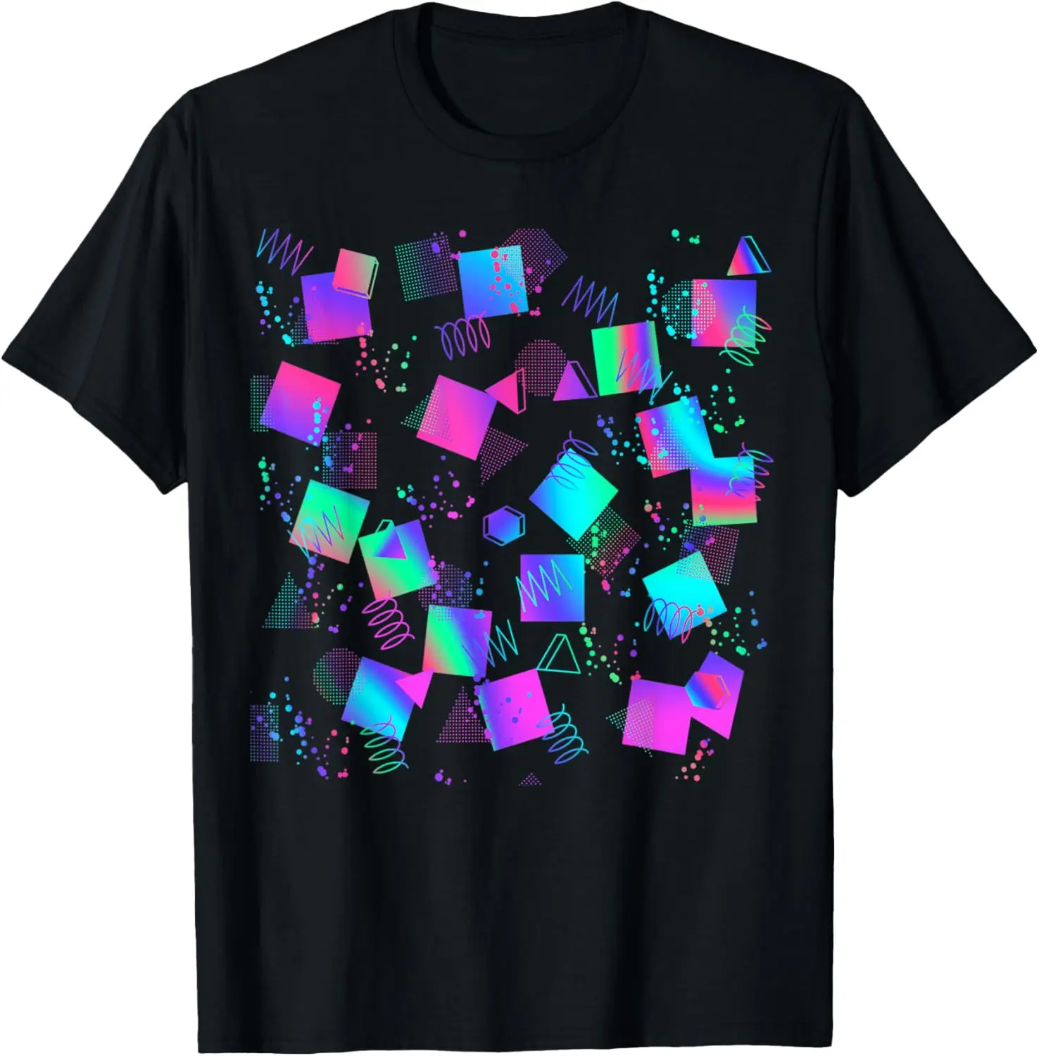 Retro Geometric Pattern 80s & 90s Gift Memphis Style Design T-Shirt 
Retro Geometric Pattern 80s & 90s Gift Memphis Style Design T-Shirt