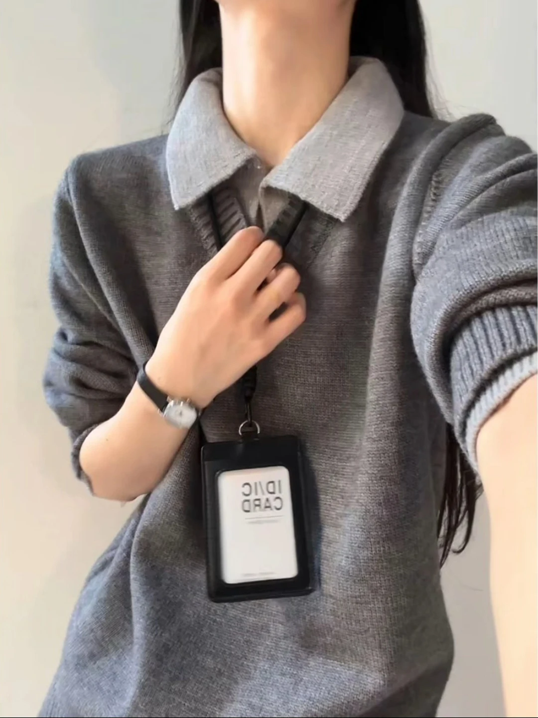 Gray Collared Knit Sweater Men's American Style Shirt Inner Wear Base Layer Winter Casual Soft Polyester Fiber Long Sleeve
Gray Collared Knit Sweater Men's American Style Shirt Inner Wear Base Layer Winter Casual Soft Polyester Fiber Long Sleeve