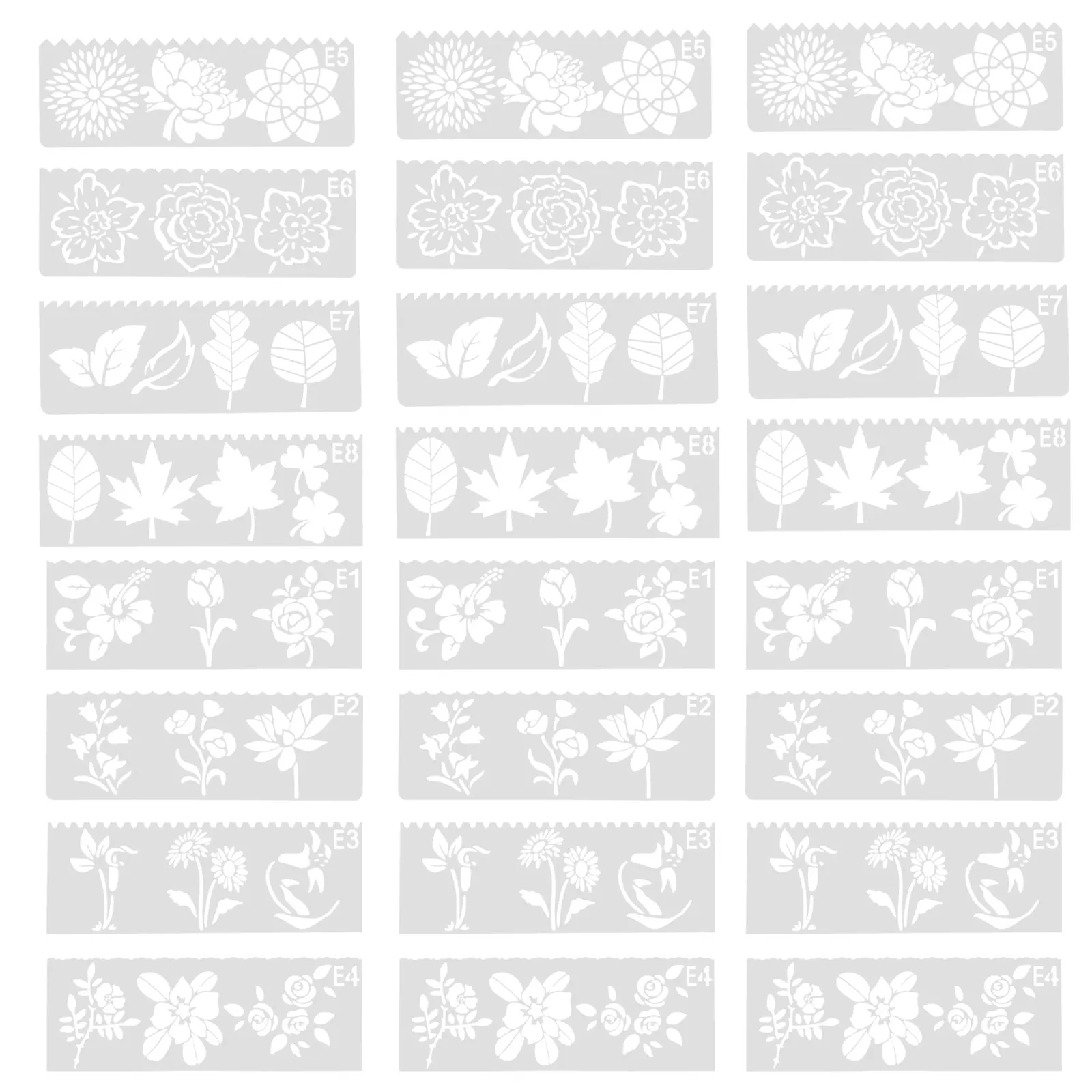 24 Sheets Stencils Hollow Templates Kids Assistant Flower Reusable PP Graffiti Molds Art Drawing Tools Paint Supplies
24 Sheets Stencils Hollow Templates Kids Assistant Flower Reusable PP Graffiti Molds Art Drawing Tools Paint Supplies