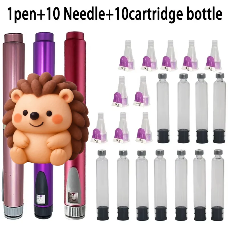 Magic Pen+3ml Empty Cartridge Ink Cartridge+Pen Tip Aseptic Individual Packaging Eli Lilly Insulin Pen Tattoo Pen Kit
Magic Pen+3ml Empty Cartridge Ink Cartridge+Pen Tip Aseptic Individual Packaging Eli Lilly Insulin Pen Tattoo Pen Kit