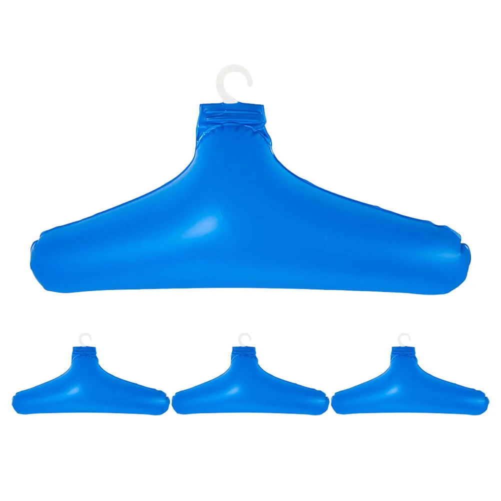 4 Pcs Hanging Clothes Rack Inflatable Hanger Travel Pvc Clothing Hangers Space Saving
4 Pcs Hanging Clothes Rack Inflatable Hanger Travel Pvc Clothing Hangers Space Saving